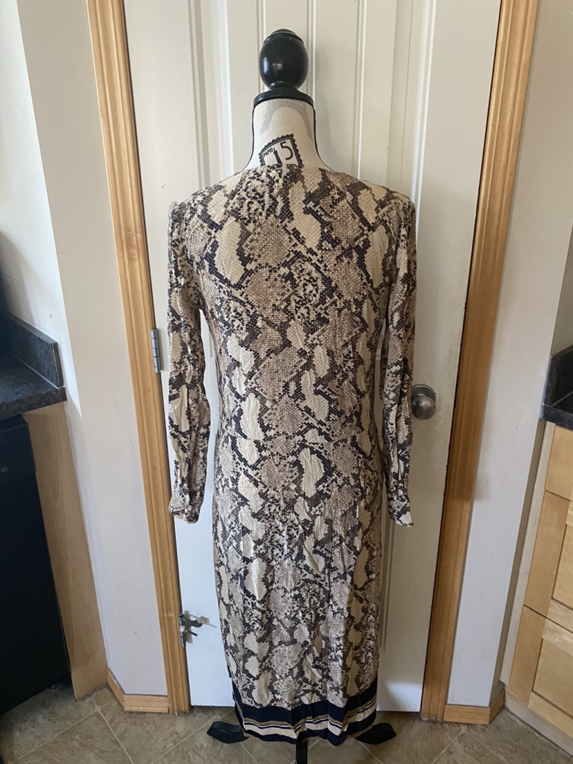 H&M snake print long dress - photo 4
