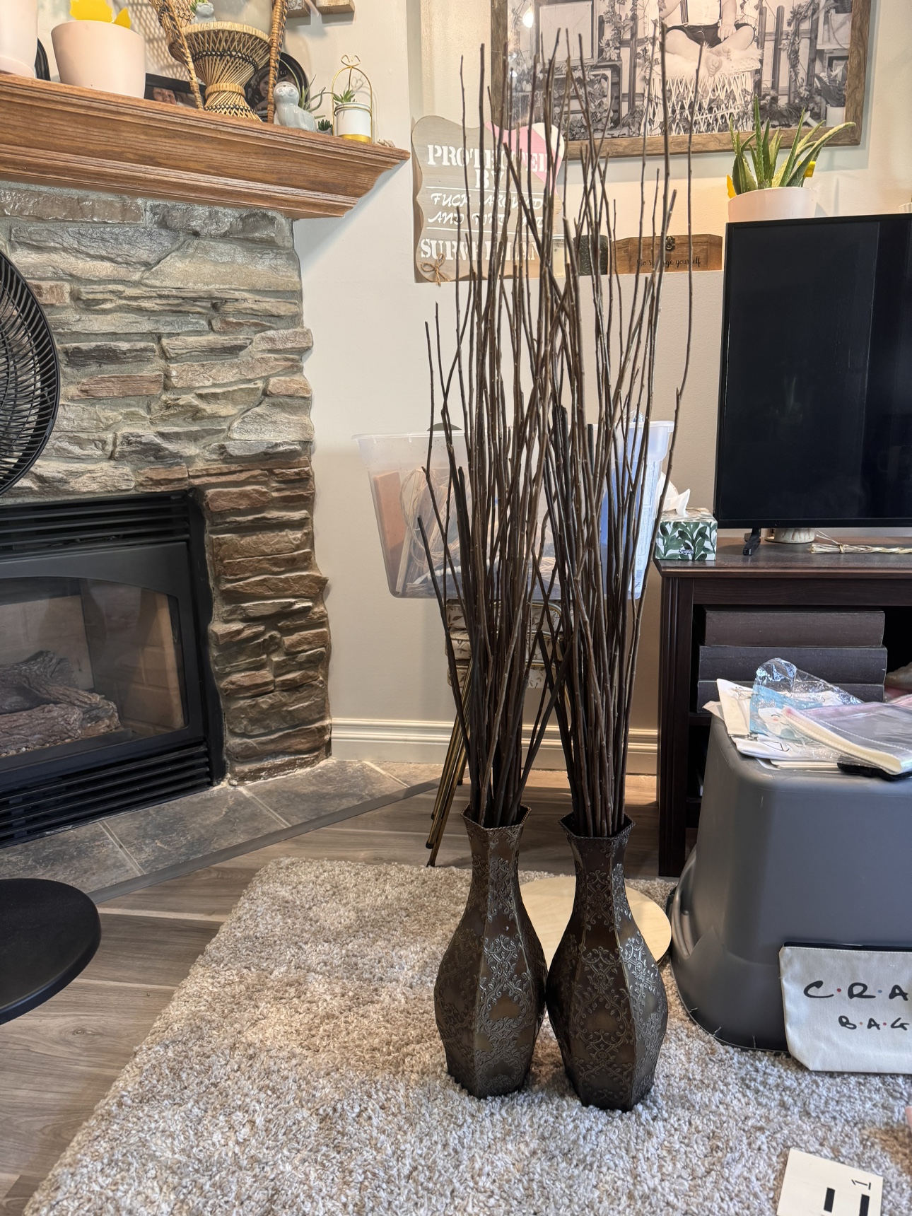 Vases and branches decor thumbnail
