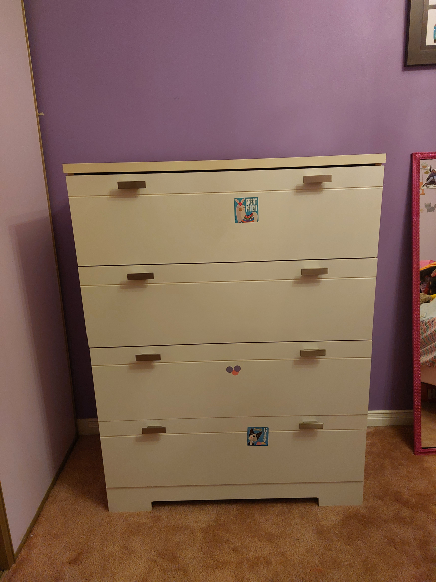 White dresser for kids room image indicator(2)