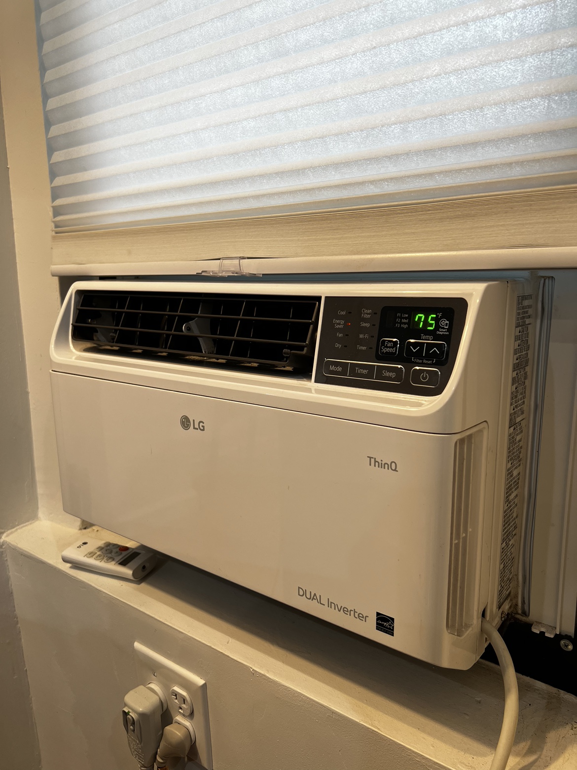 LG window AC