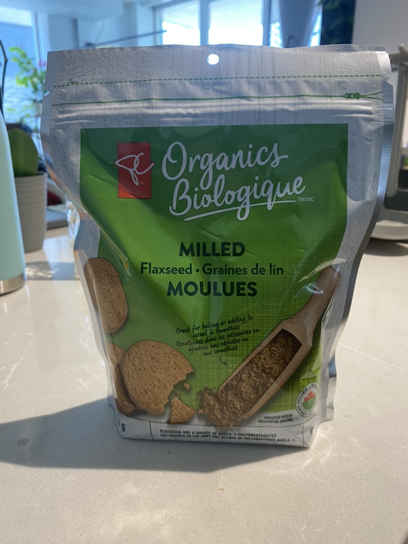 Unopened bag of milled flaxseed thumbnail