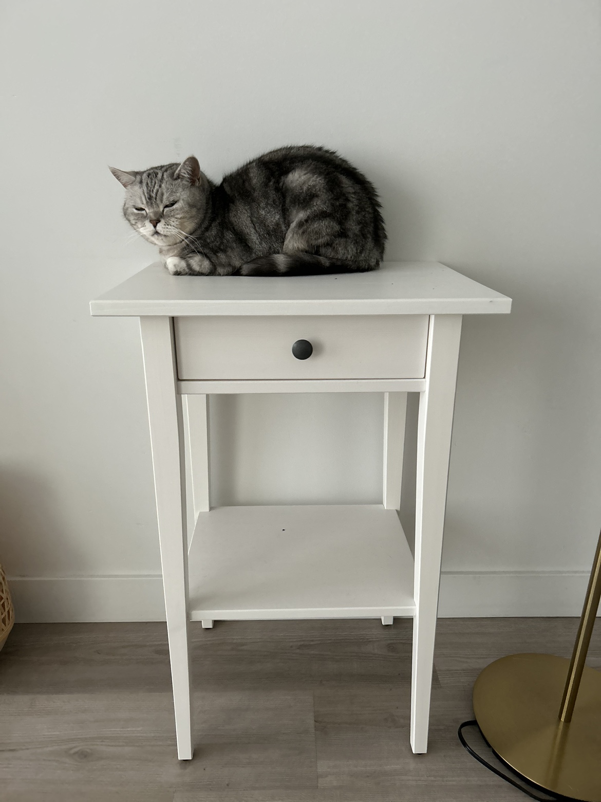 Ikea white nightstand