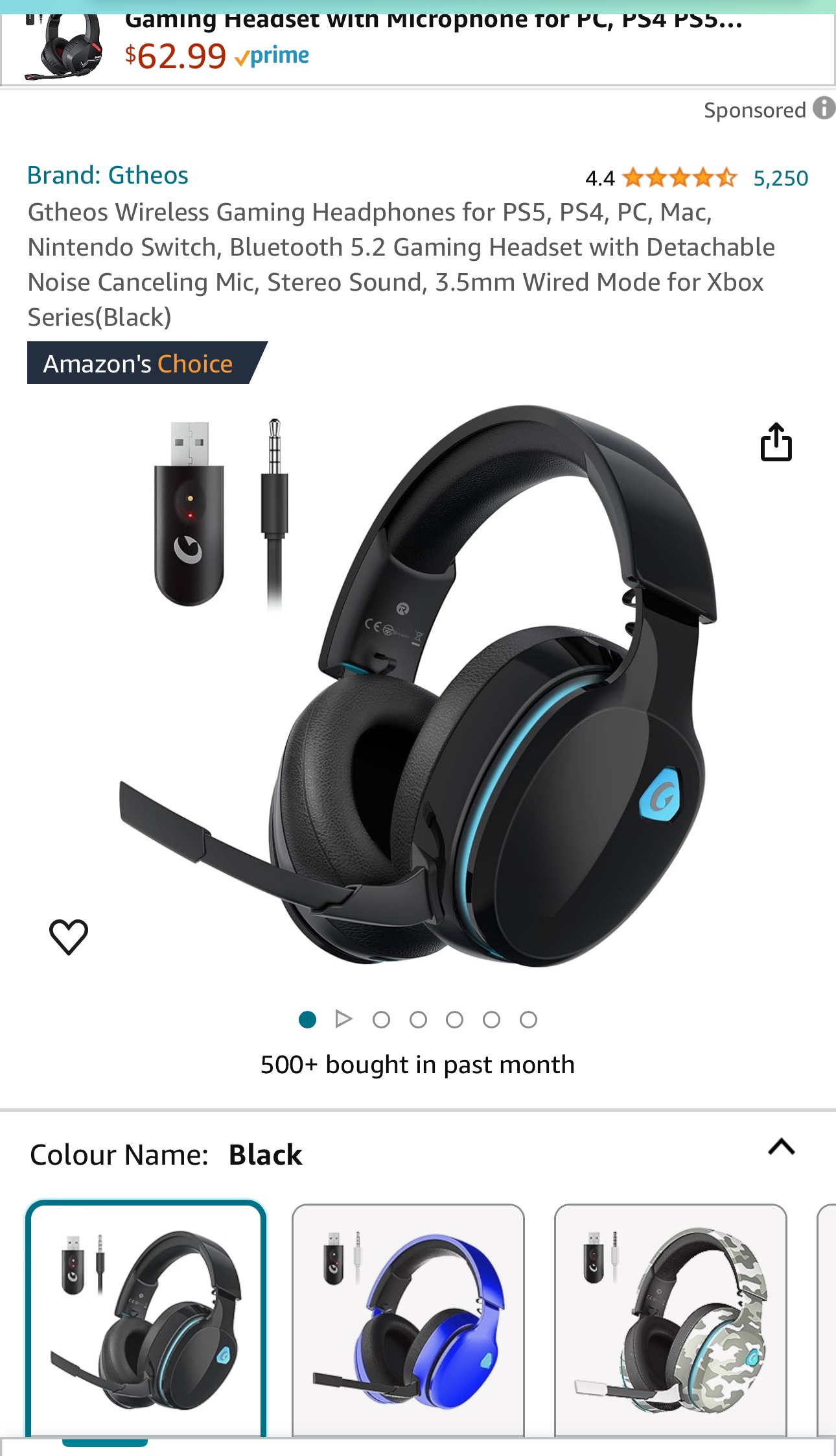 Captain 300 wireless adjustable headset