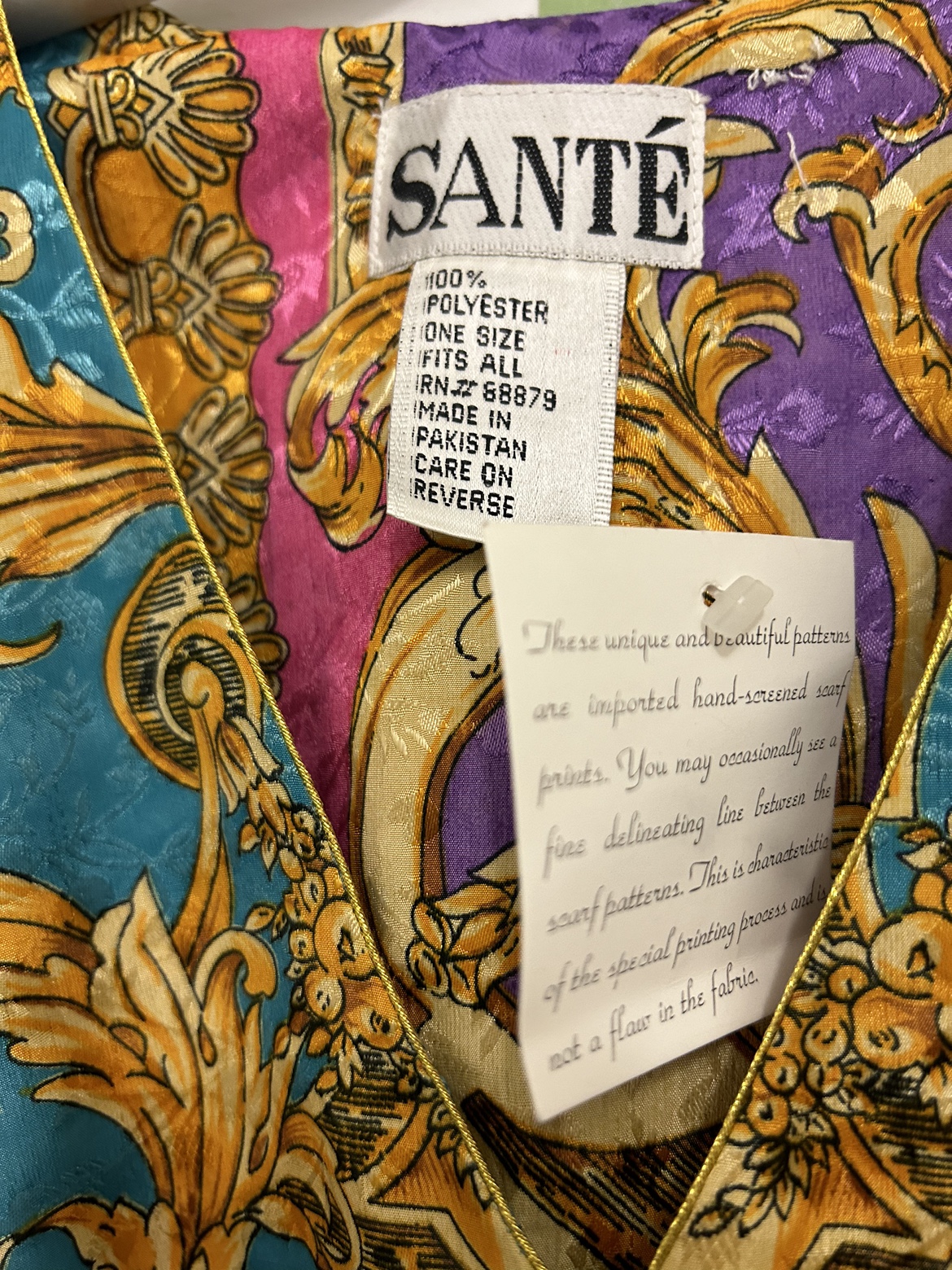 Vintage, Colorful, Long Caftan/Kaftan by SANTÉ - photo 2