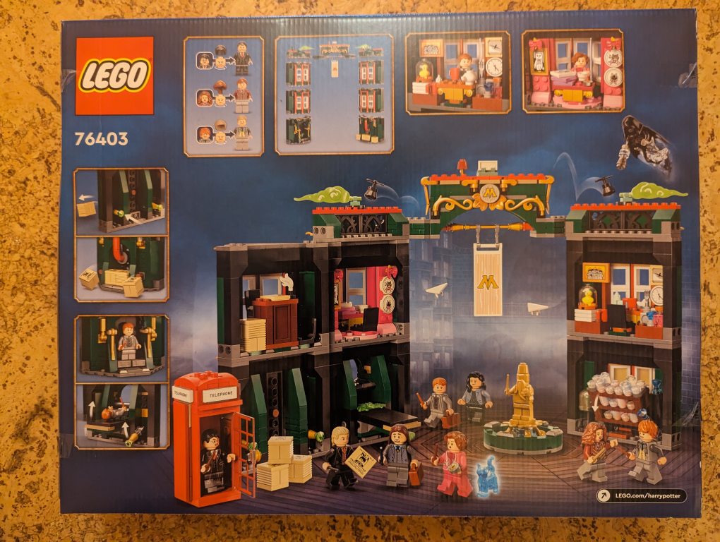 The Ministry of Magic - Lego Harry Potter Set #76403 - photo 2