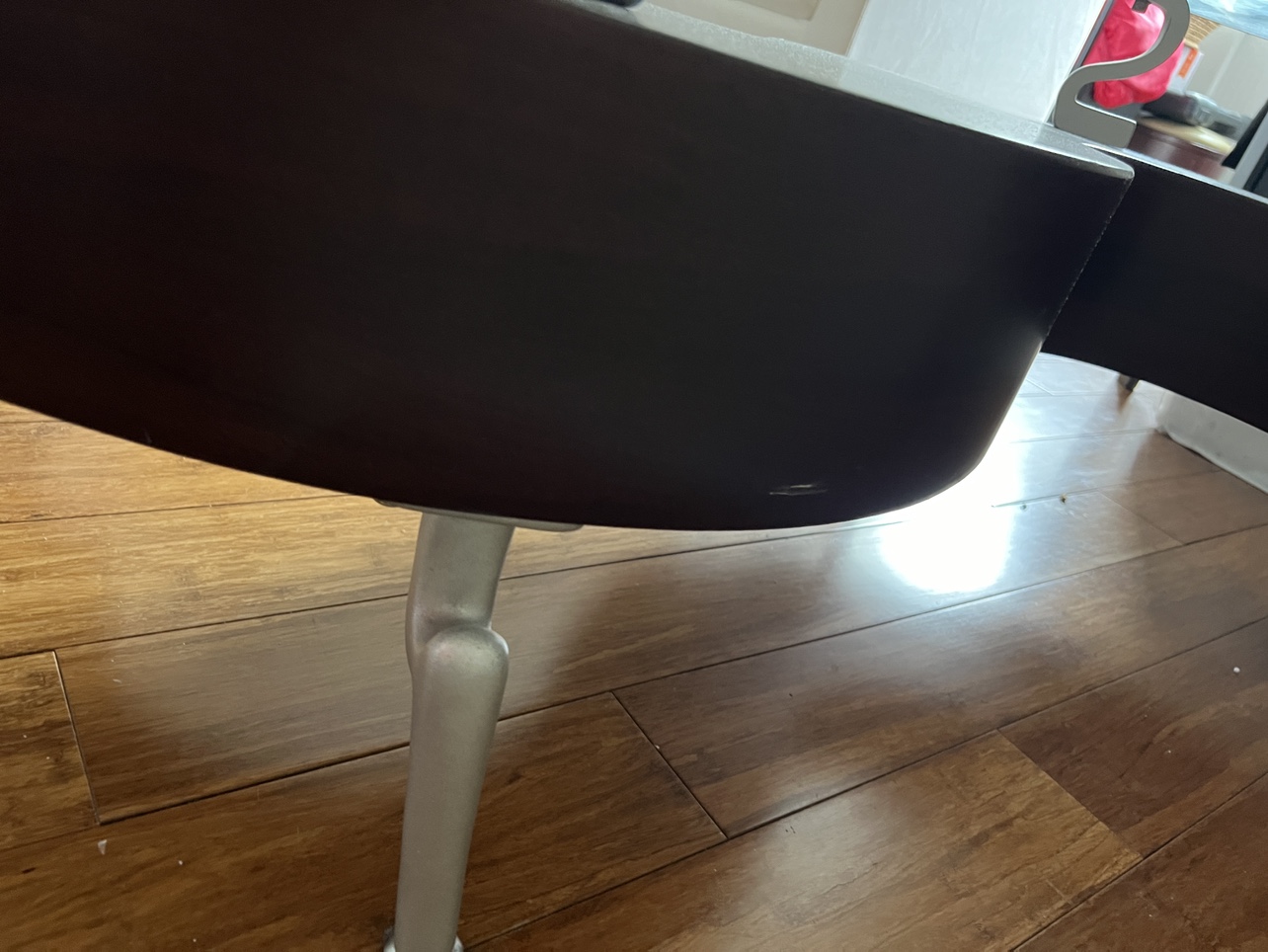 S shape Glass Coffee Table - photo 5