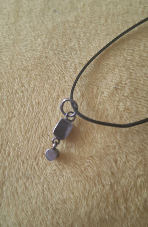 ⚽️Dainty Ruby Red and Pearl Necklace image indicator(3)