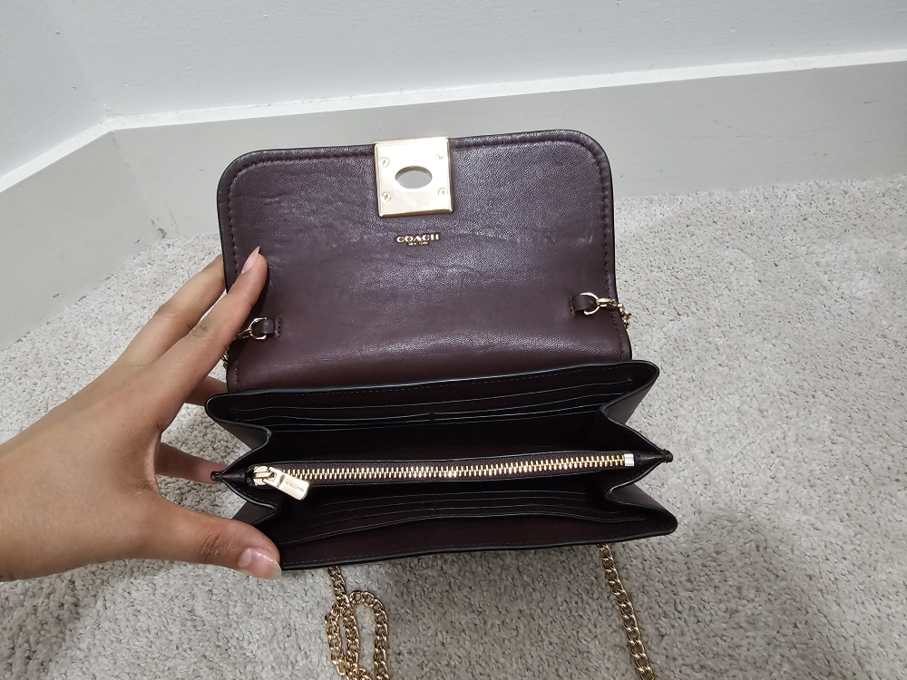 Authentic Coach Wallet on Chain or Clutch image indicator(6)