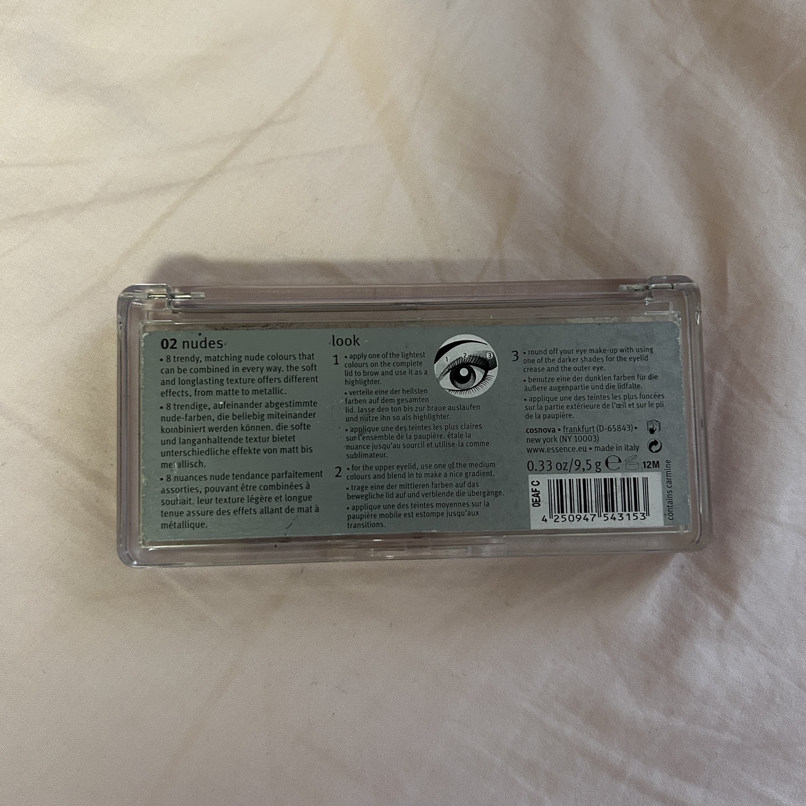 Gently Swatched Makeup Eyeshadow Palette image indicator(3)