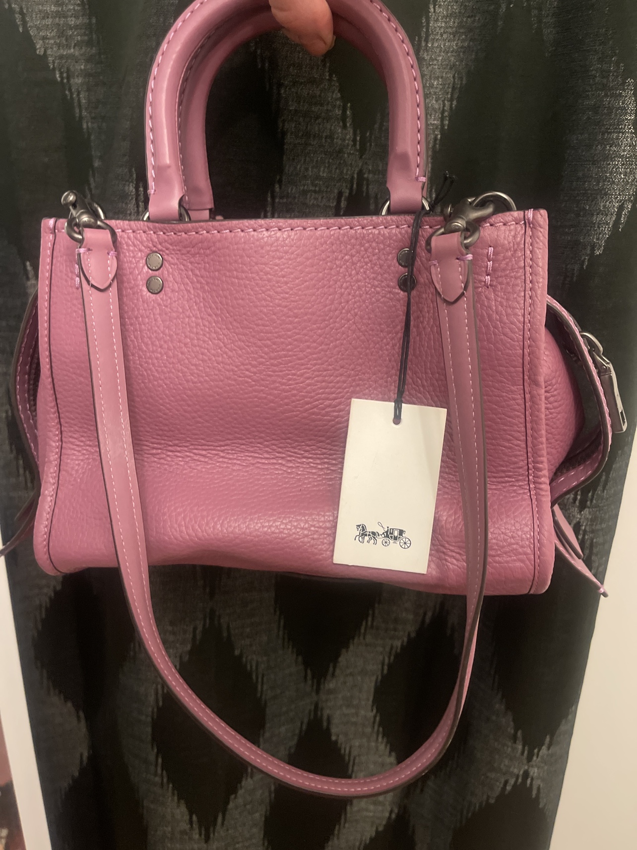 Coach bag - purple - photo 2