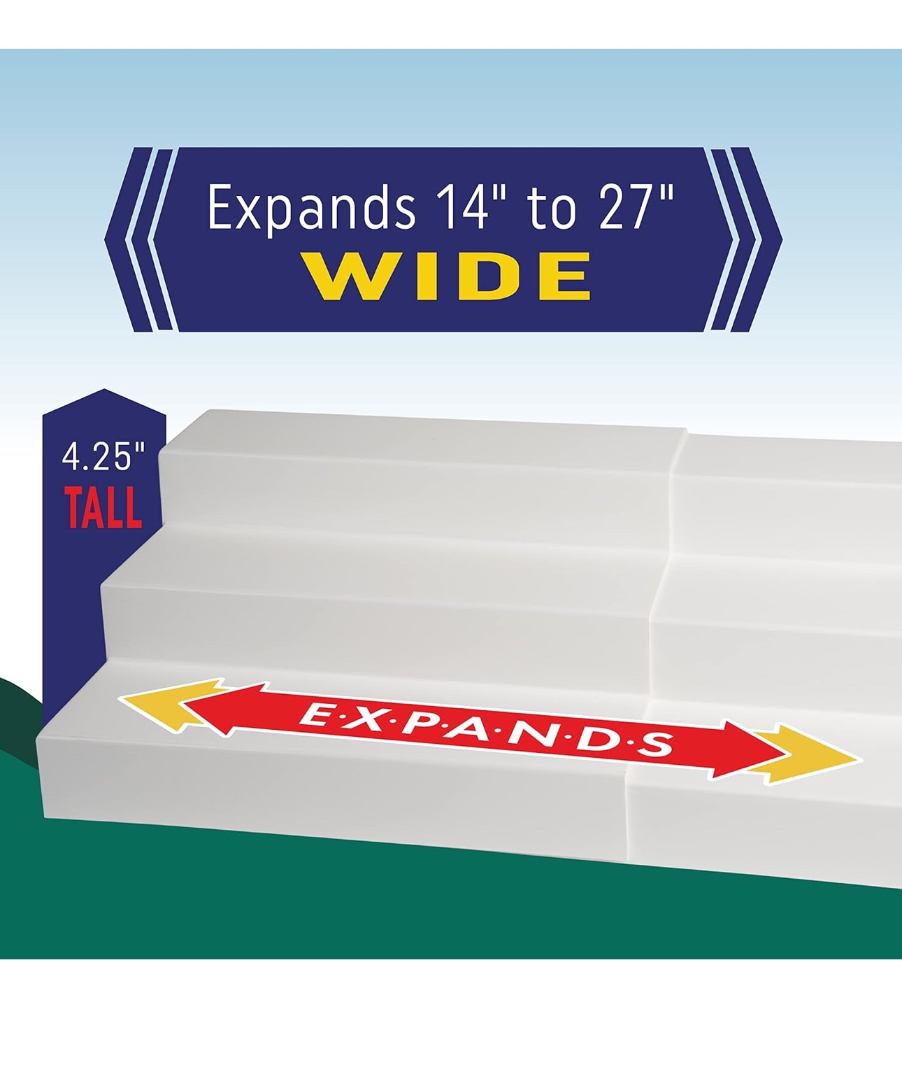 Expendable 2 cabinet tray for spices, cans and bottles thumbnail
