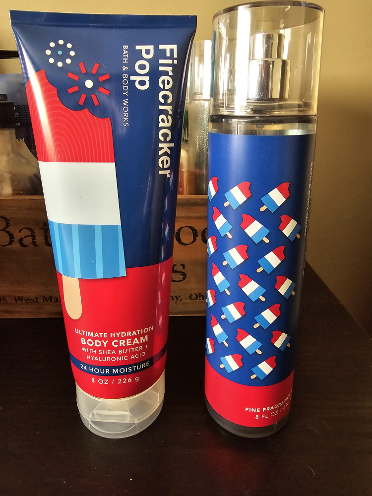 Bath and body works mist and body cream. thumbnail