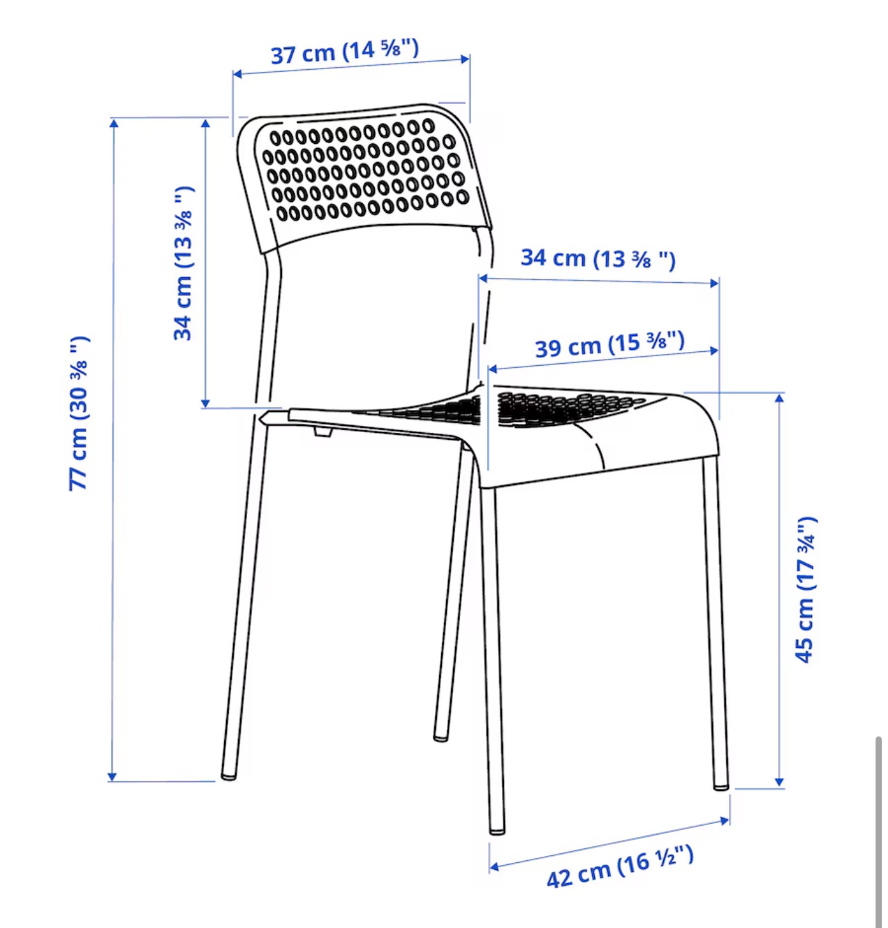 IKEA Kitchen Table With Two Chairs - photo 4
