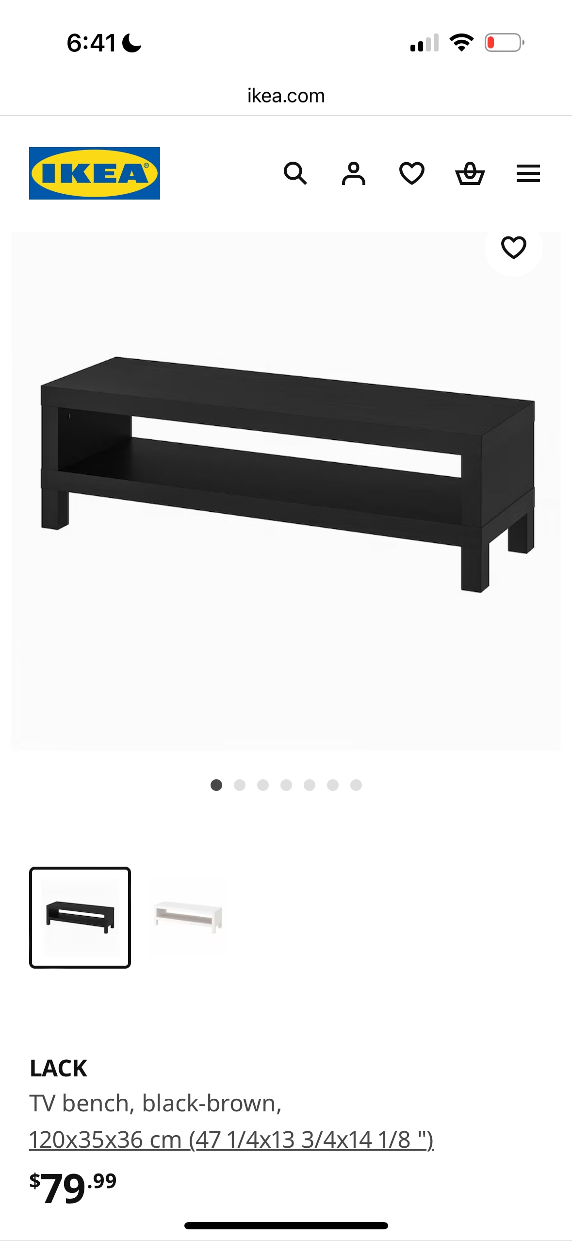 Ikea LACK tv stand - photo 2