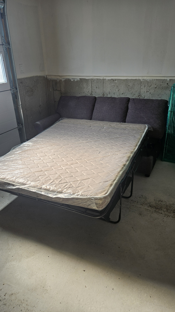 grey sectional sofa bed - photo 3