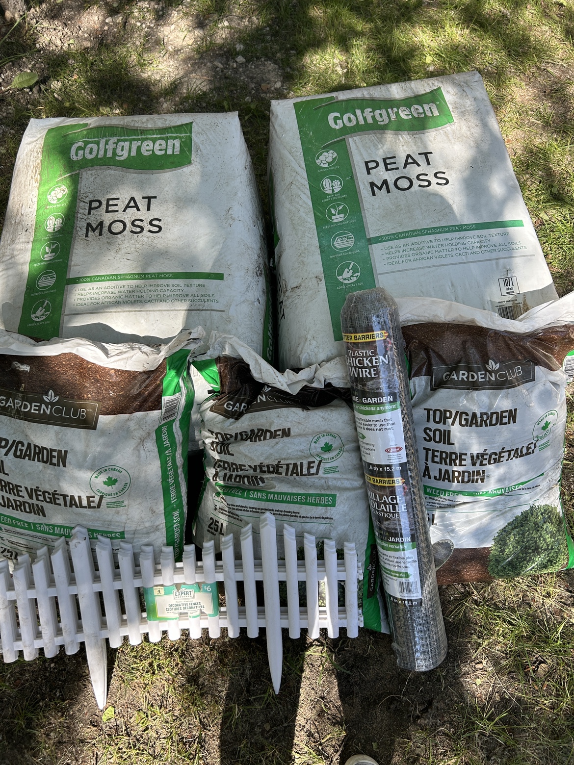 Garden material