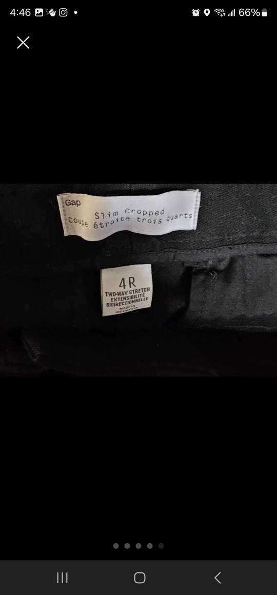 GAP Black jeans Pants image indicator(4)