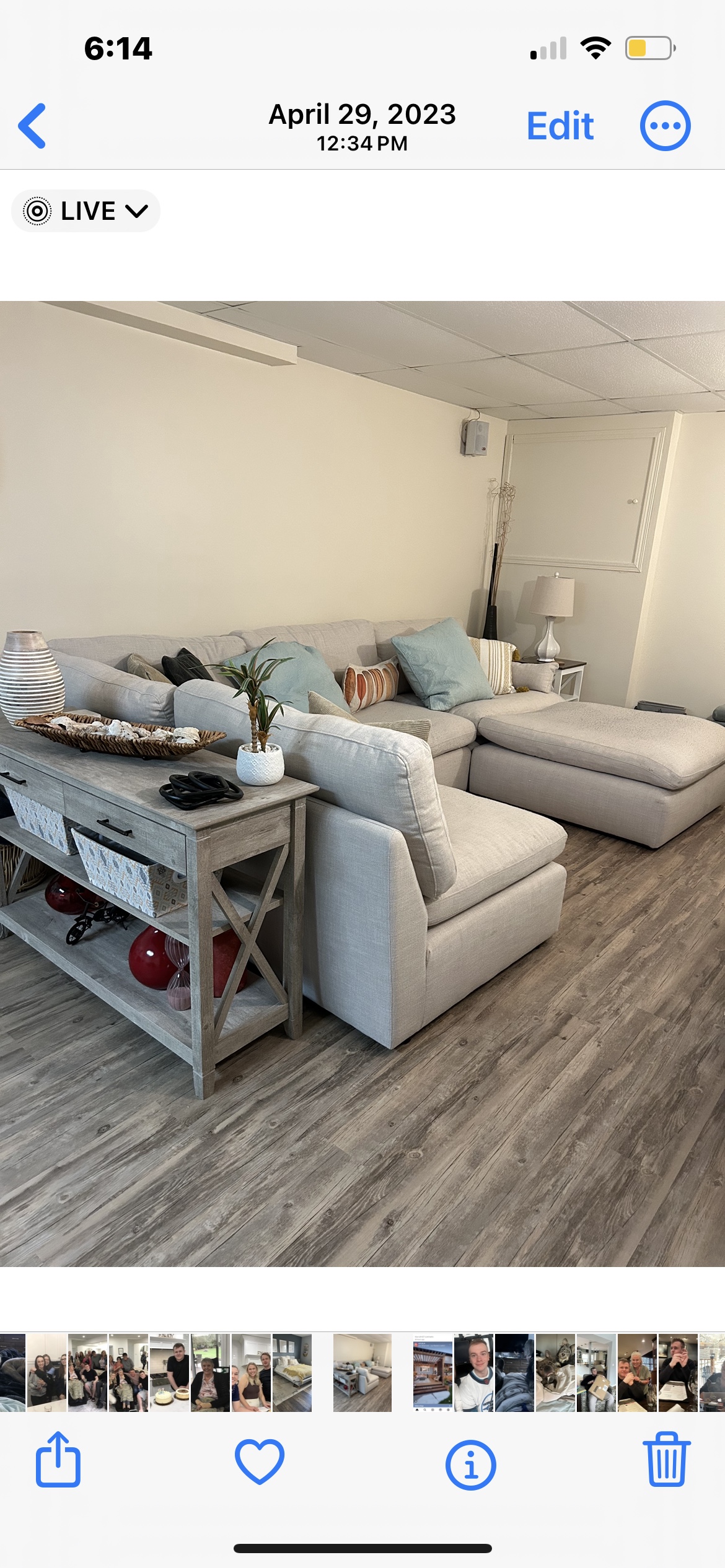 Sectional sofa