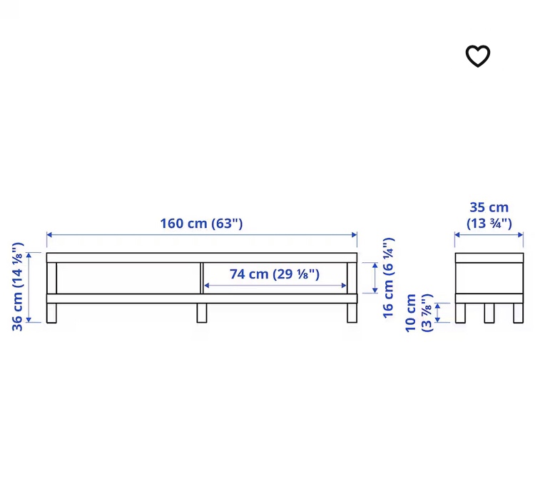 TV bench - photo 3
