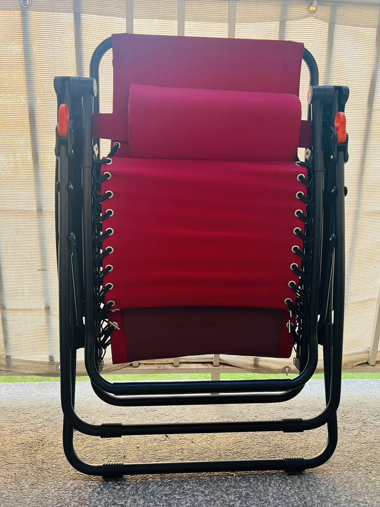 Zero Gravity Patio Lounge Chair with Removable Pillow - photo 4
