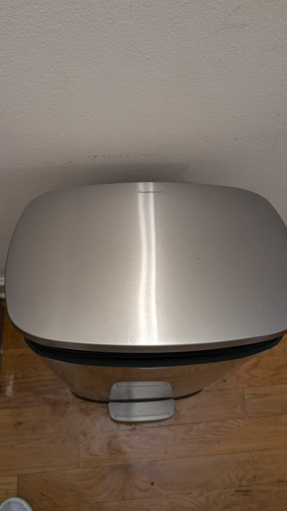 stainless steel garbage can - photo 5