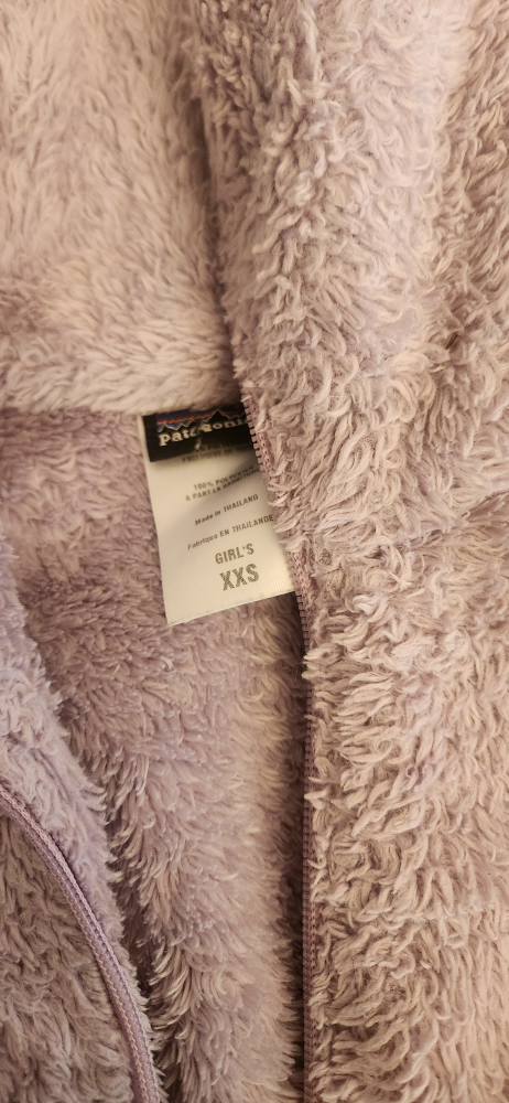 xxs Lilac Patagonia Sherpa Fleece (size 3/4) ⚽️ - photo 2