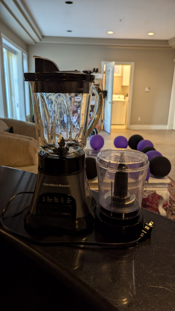 Hamilton Beach blender and chopper