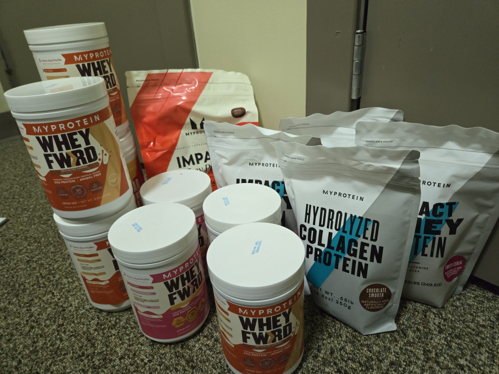 New my protein powder
