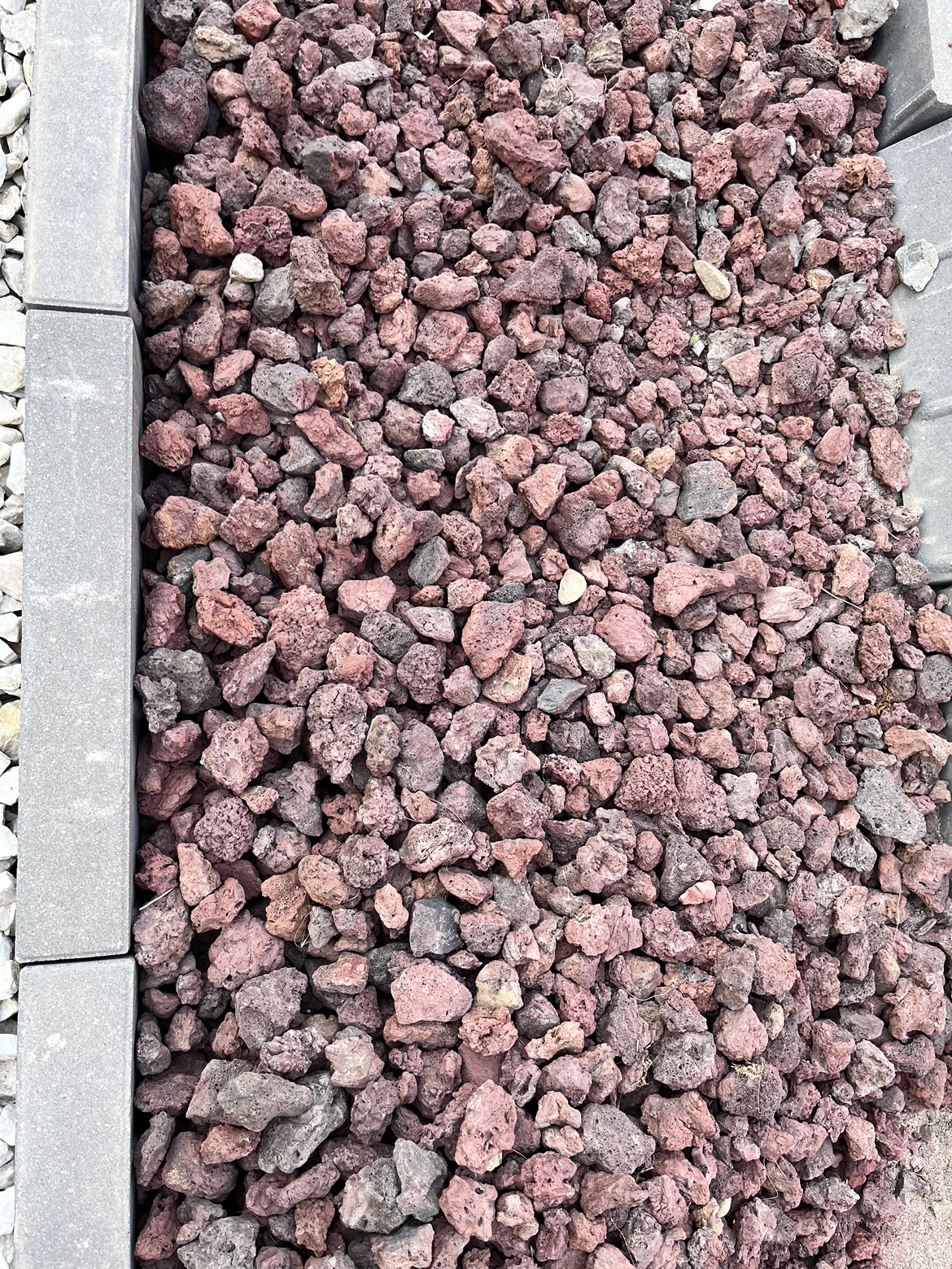 Red Lava Rocks