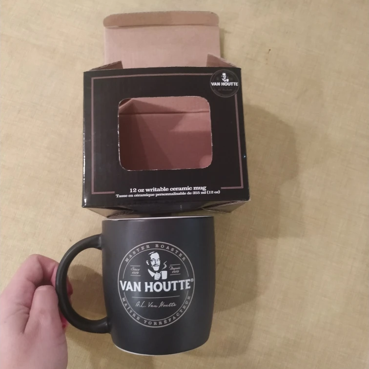 brand new van houtte ceramic mug