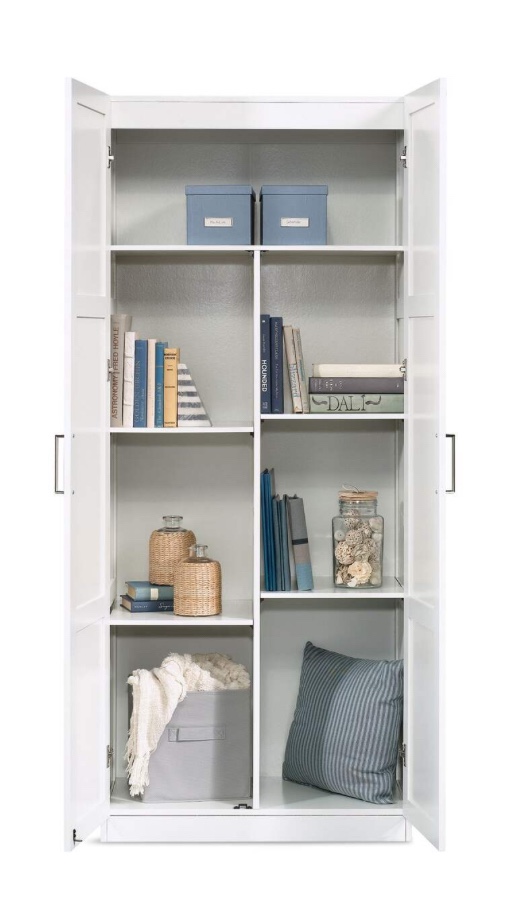 2-Door Cabinet - White - photo 2