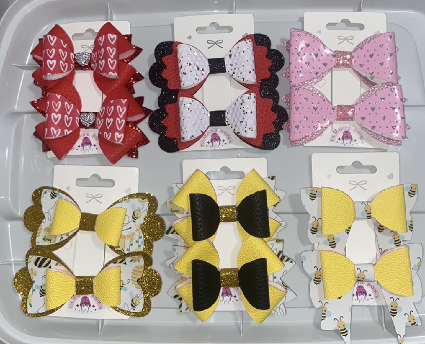 Hair bows for girls - photo 2