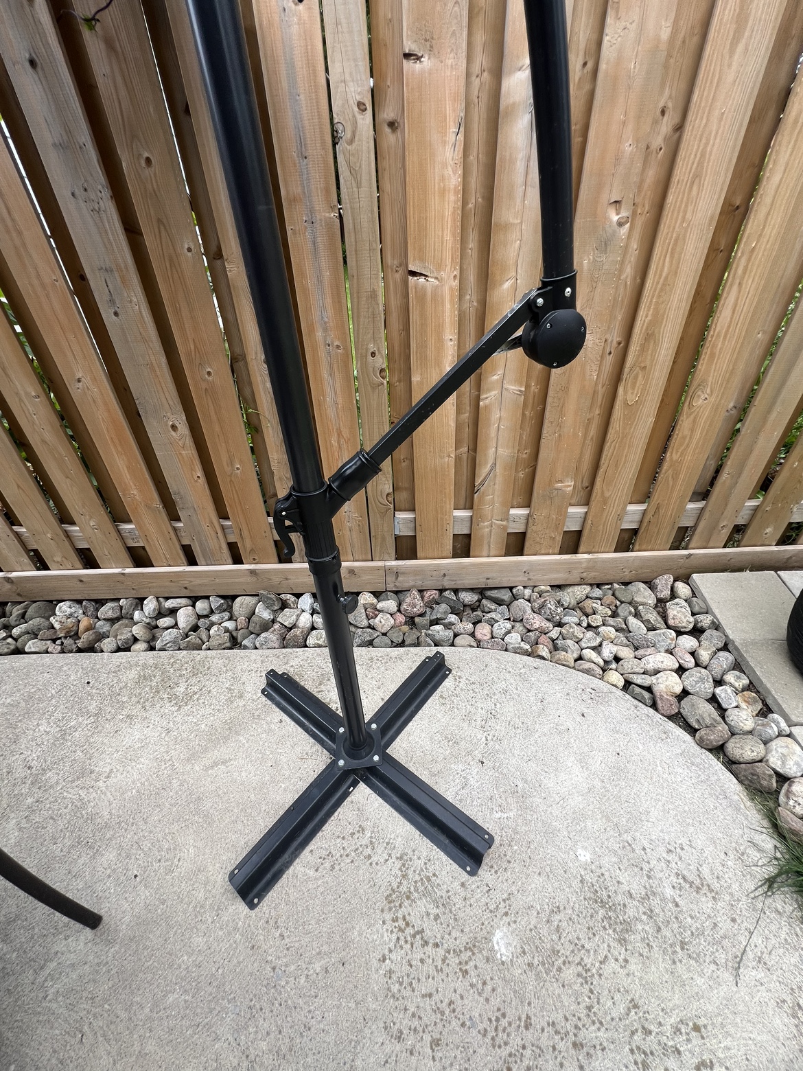 Outdoor umbrella with stand - photo 4