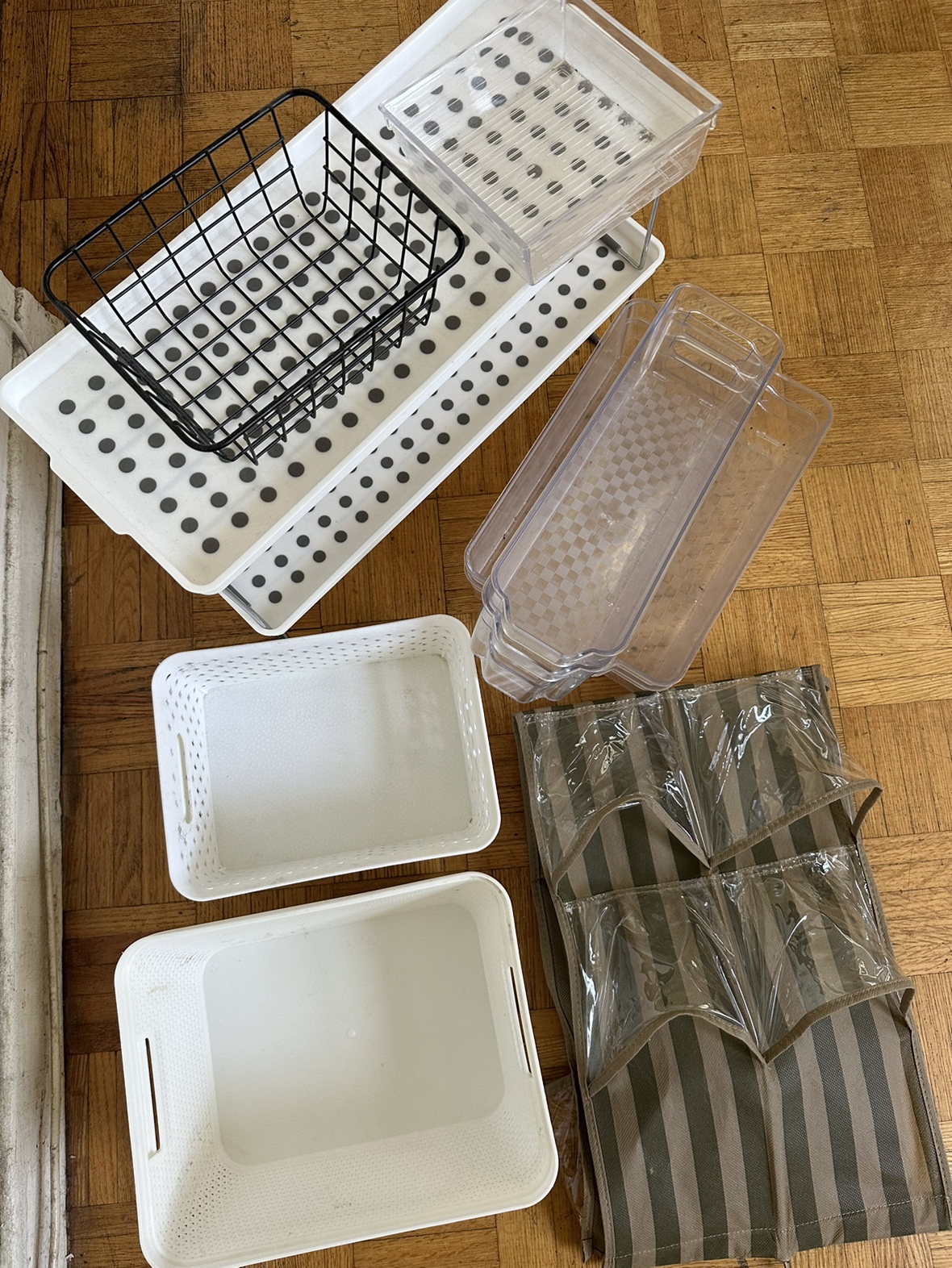 Bins/ Storage must take all