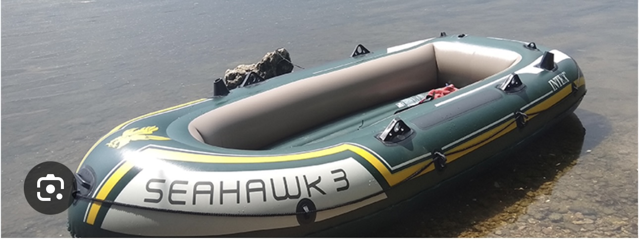 Inflatable boat ( Intex Seahawk 3 )