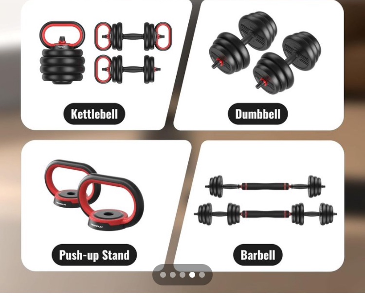 FEIERDUN Adjustable Dumbbells thumbnail