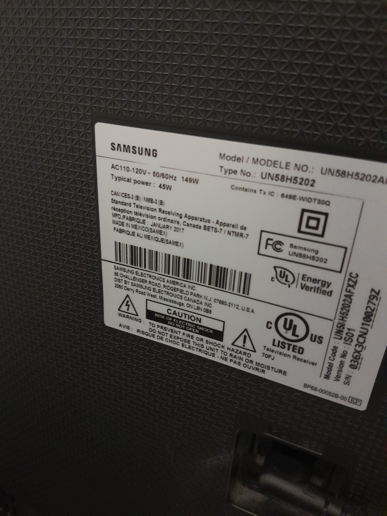 Samsung Smart TV 58" 1080p Full HD - photo 3