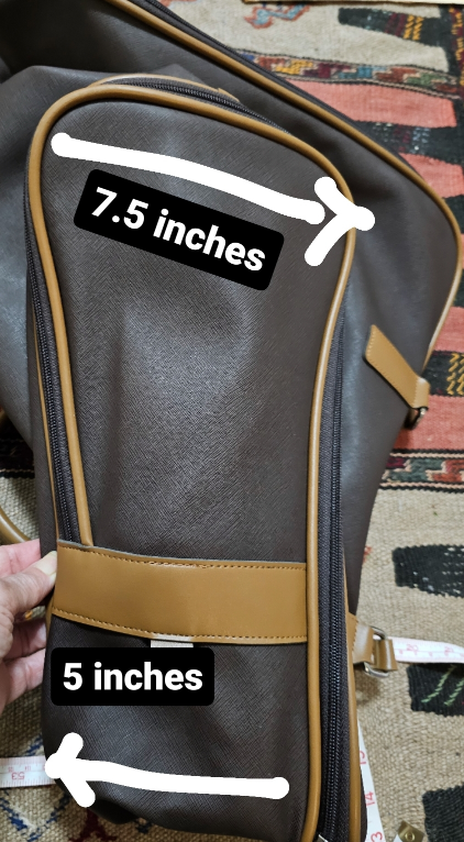 Vintage Hangers Garment Bag Brown image indicator(9)