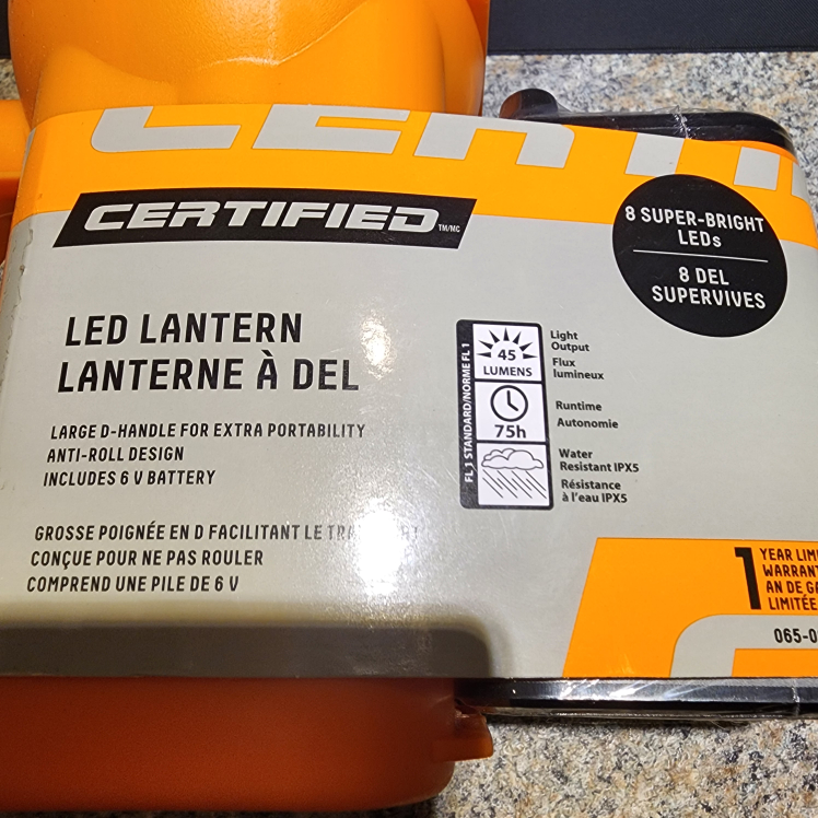 Certified 45 Lumens 6V Durable, Waterproof LED Floating Lantern image indicator(2)