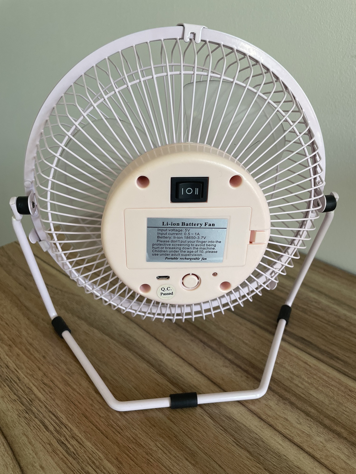 Wireless desktop fan - photo 2