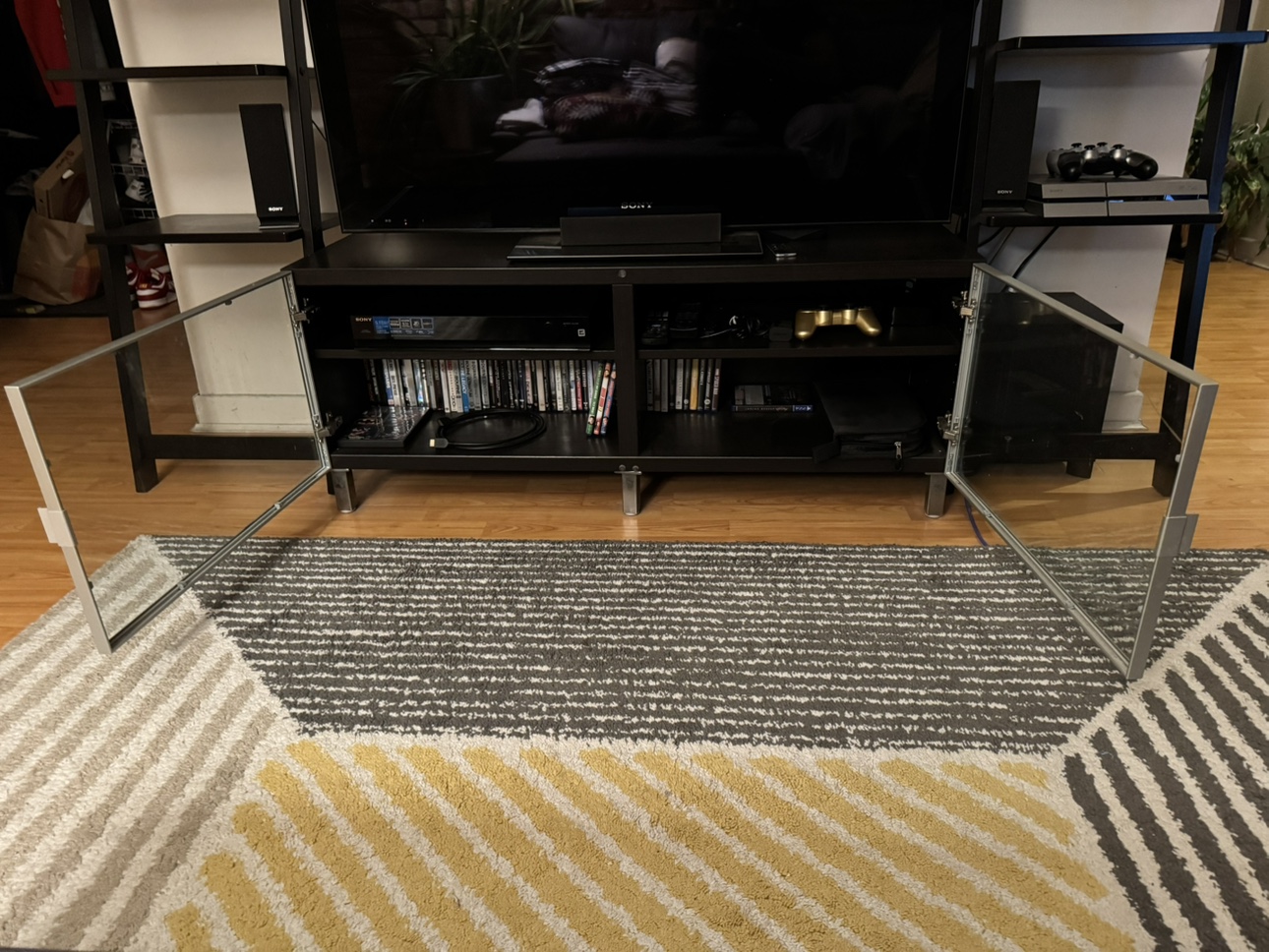 TV stand with storage thumbnail