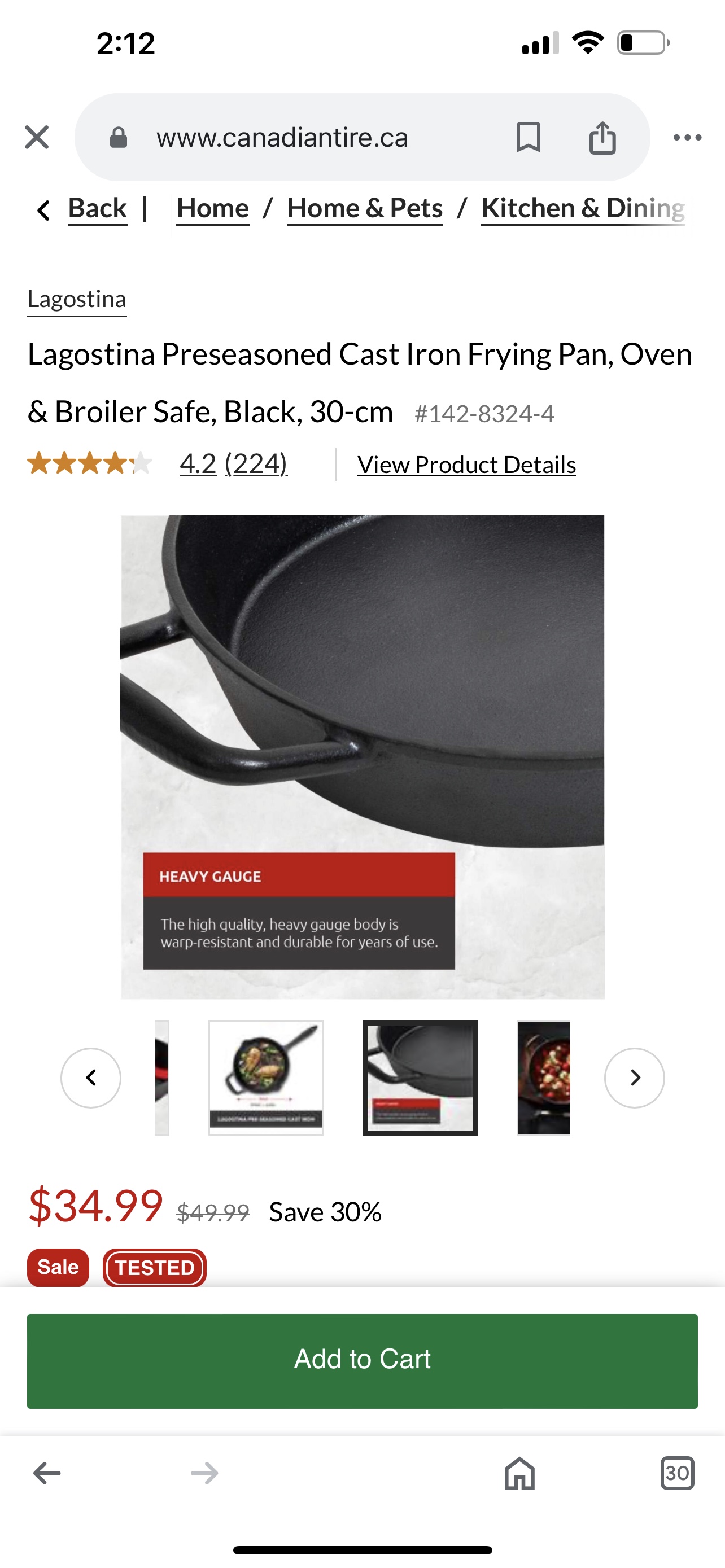 Cast iron frying pan image indicator(6)