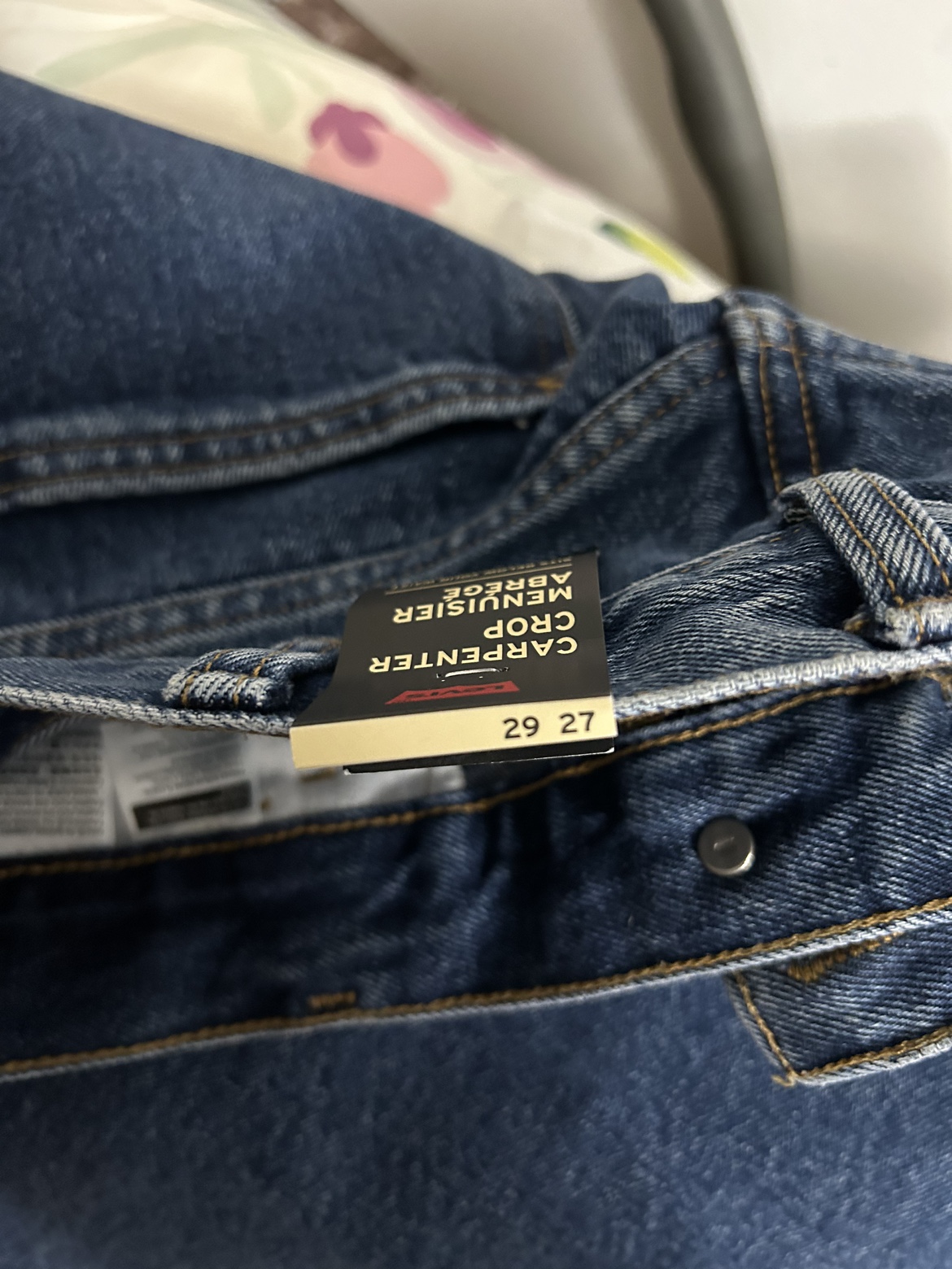 Levi’s carpenter crop Jeans - photo 5