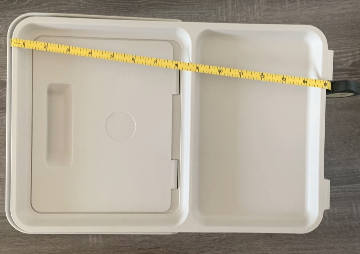 Ikea light gray bin - photo 3