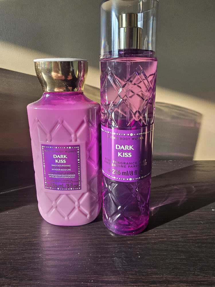 bath and body works mist and body lotion. thumbnail