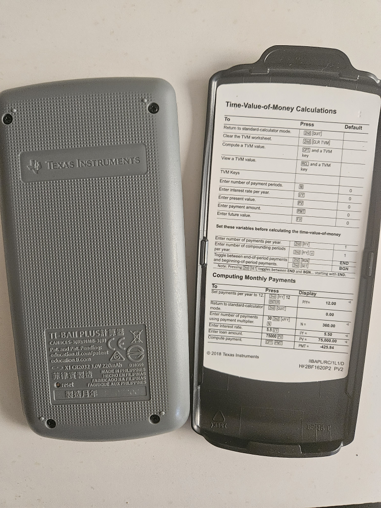 BA II Plus calculator - photo 2