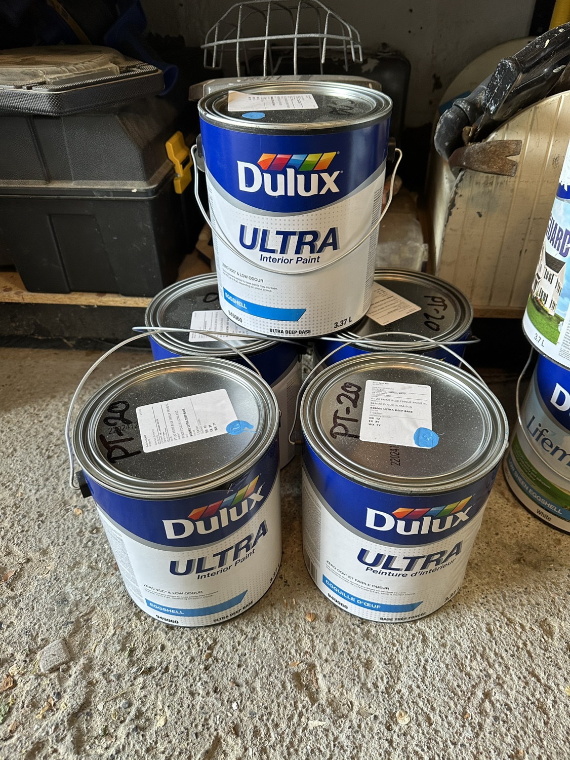 Paint (blue) - 4 Gallons $15 each thumbnail