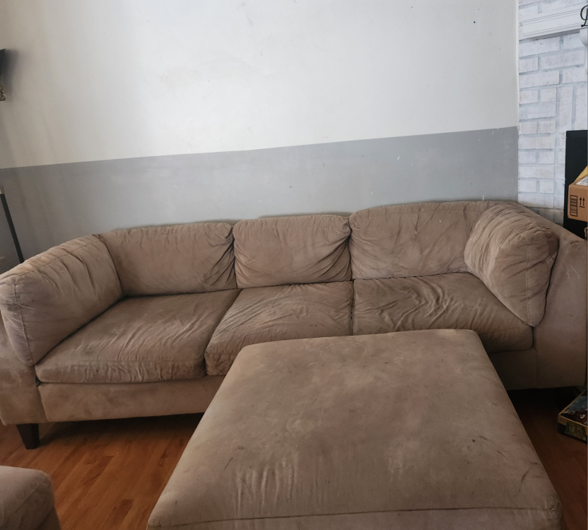 FREE couch and Ottoman thumbnail