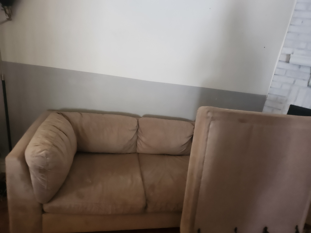 FREE couch and Ottoman - photo 2