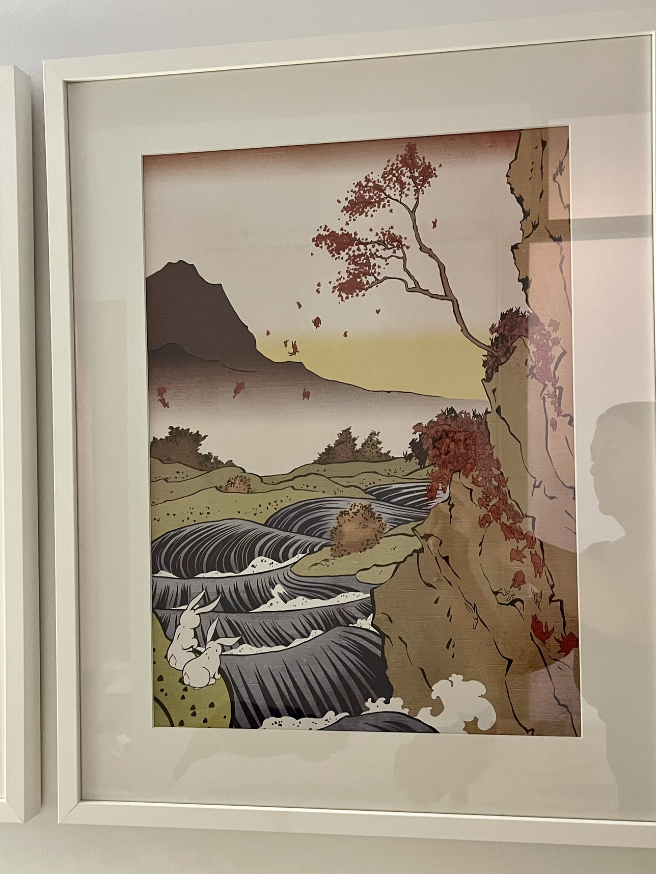 Kozyndan the bunnies series of 3 signed prof framed image indicator(5)